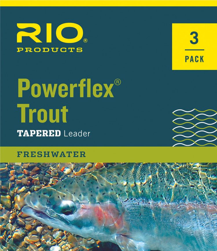 RIO Powerflex Trout Leaders 3-Pack
