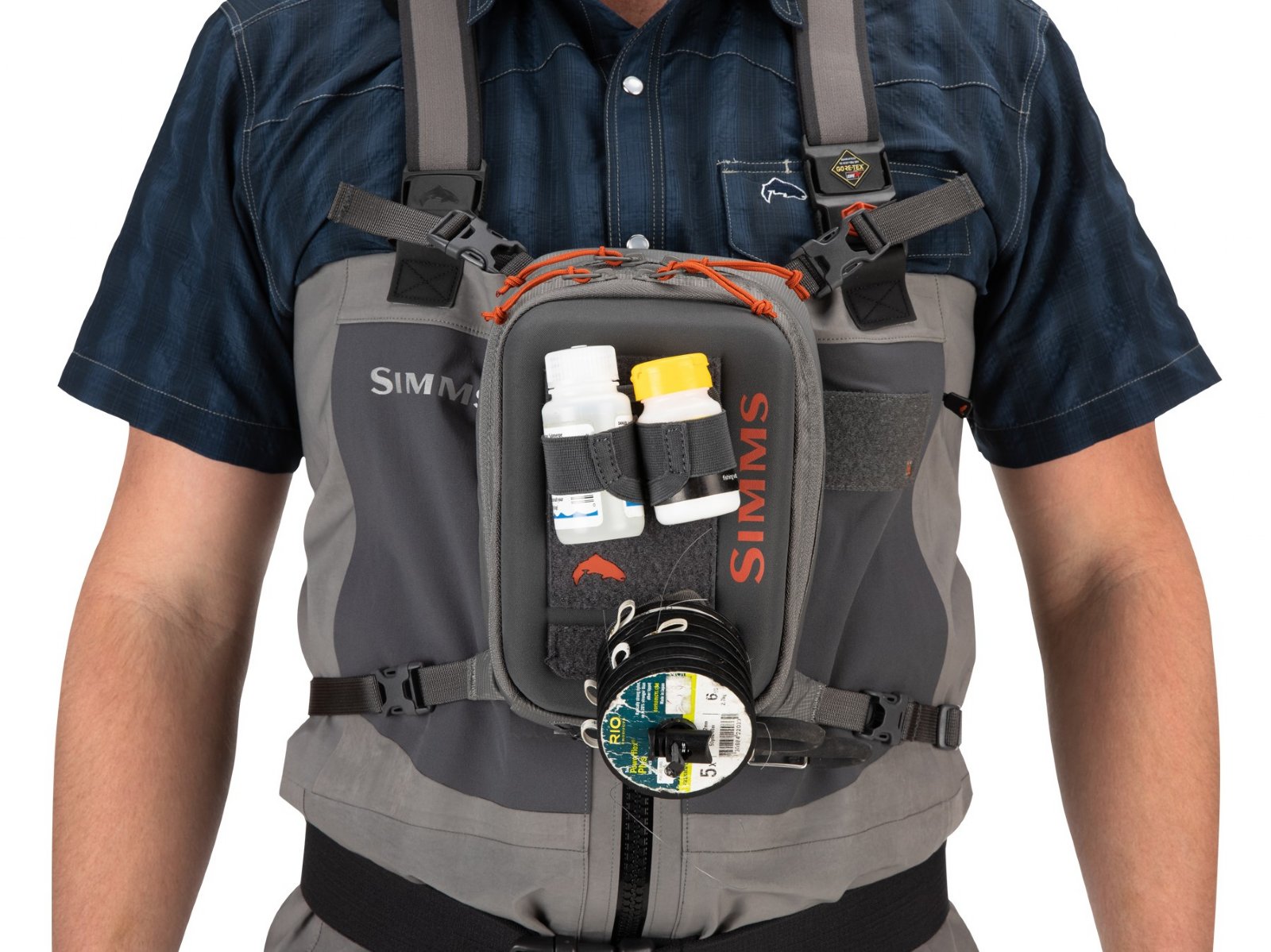 Chest Pack SIMMS Freestone Pewter