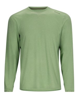 Simms Men's Solarflex Crew - Field Heather