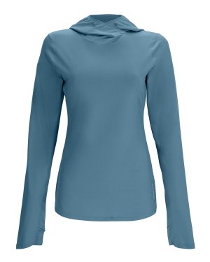 Simms Women's Bugstopper Solarflex Hoody - Neptune