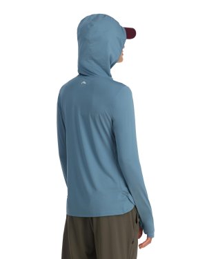 Simms Women's Bugstopper Solarflex Hoody - Neptune