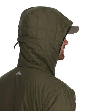 Simms Men's Fall Run Hybrid Hoody - Loden