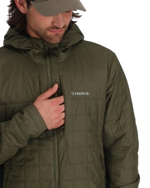 Simms Men's Fall Run Hybrid Hoody - Loden