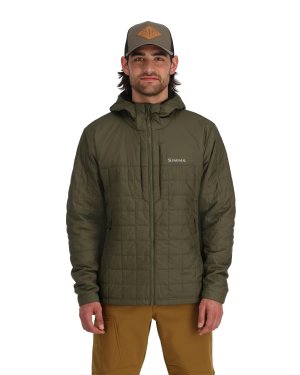 Simms Men's Fall Run Hybrid Hoody - Loden