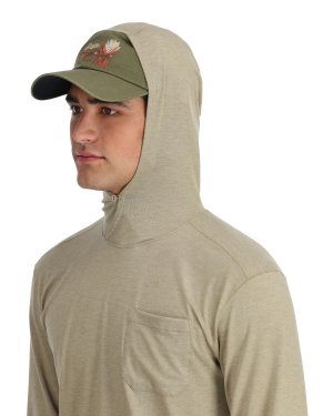 Simms Men's Glades Hoody - Stone Heather