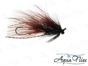 Mattioli's Trout Spey Bugger - Brown / Black