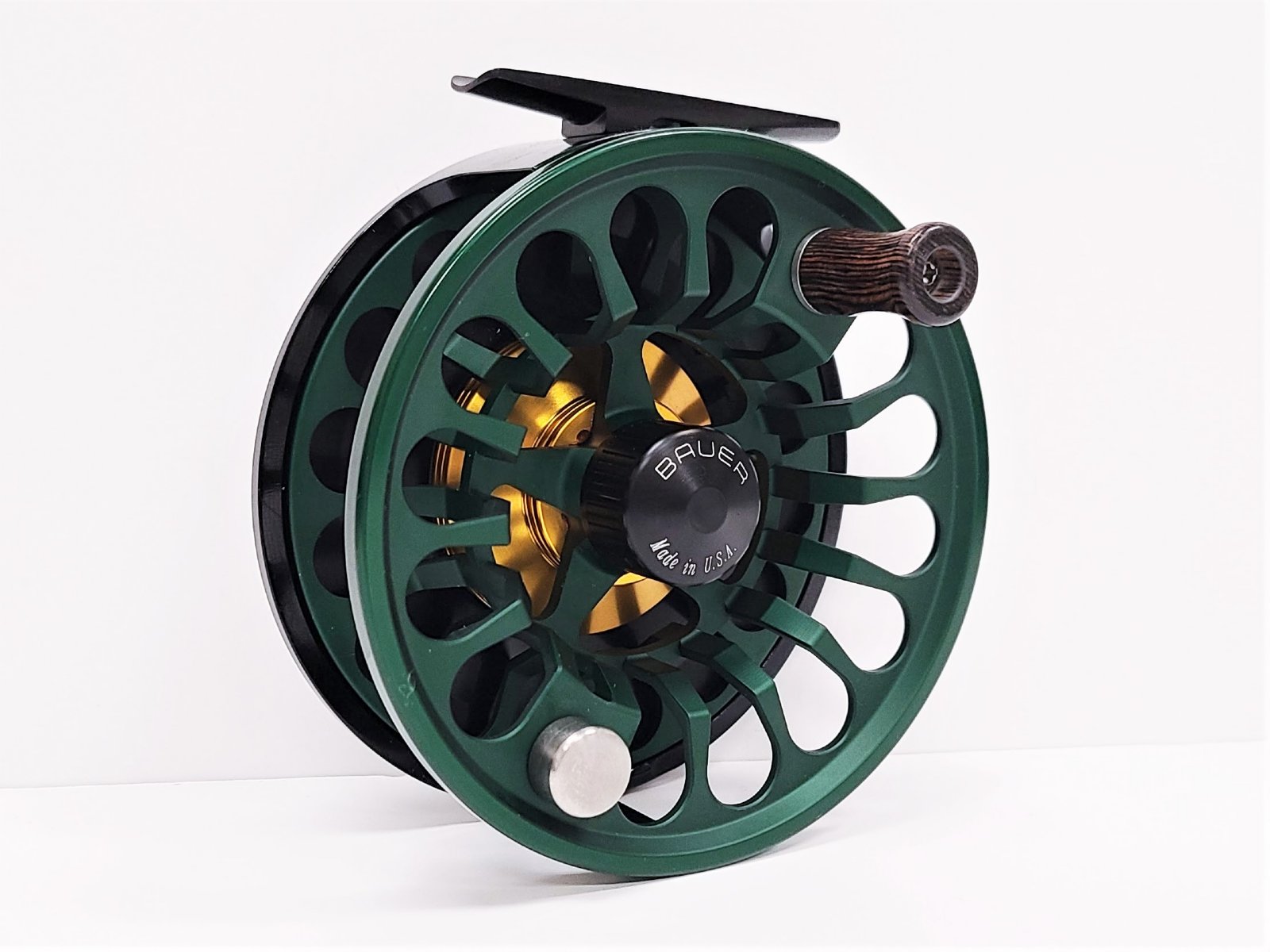 Bauer RVR Euro Nymph Reel - Free Fly Line - FREE 2 DAY SHIPPING