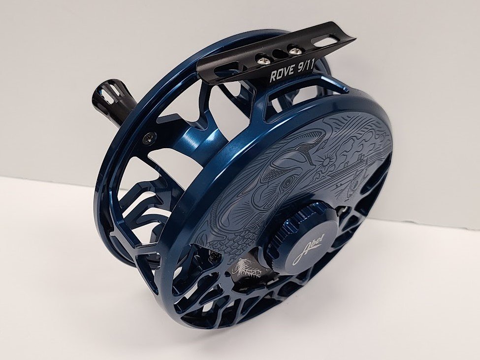 Abel Rove Fly Reel - Saltwater Graphic Plate ~ In Stock Ready to