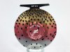 Abel SDF 5/6 Fly Reel - Solid Back Native Rainbow - IN STOCK