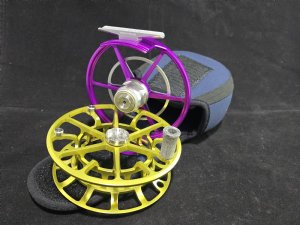 Custom Color Mardi Gras - Limited Edition Ross Evolution R Salt Fly Reel