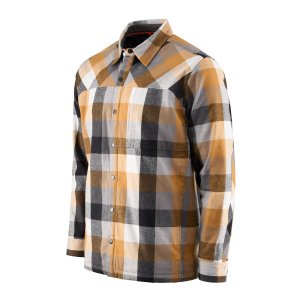 Grundens Bankside Lined Shacket - Freestone Plaid