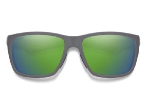 Smith Longfin - Matte Cement w/ChromaPop Polarized Green Mirror