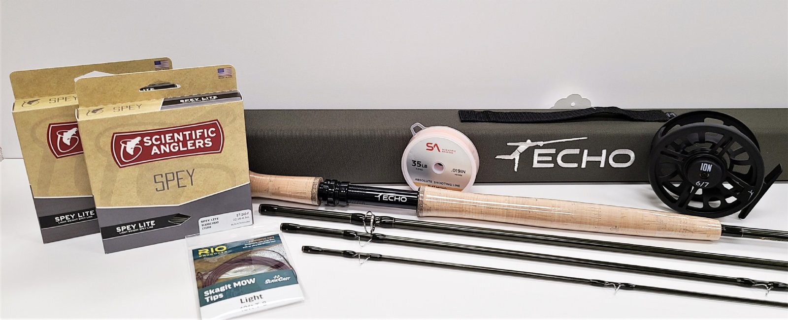 GFS Kits - Echo Trout Spey 2wt. Rod Outfit