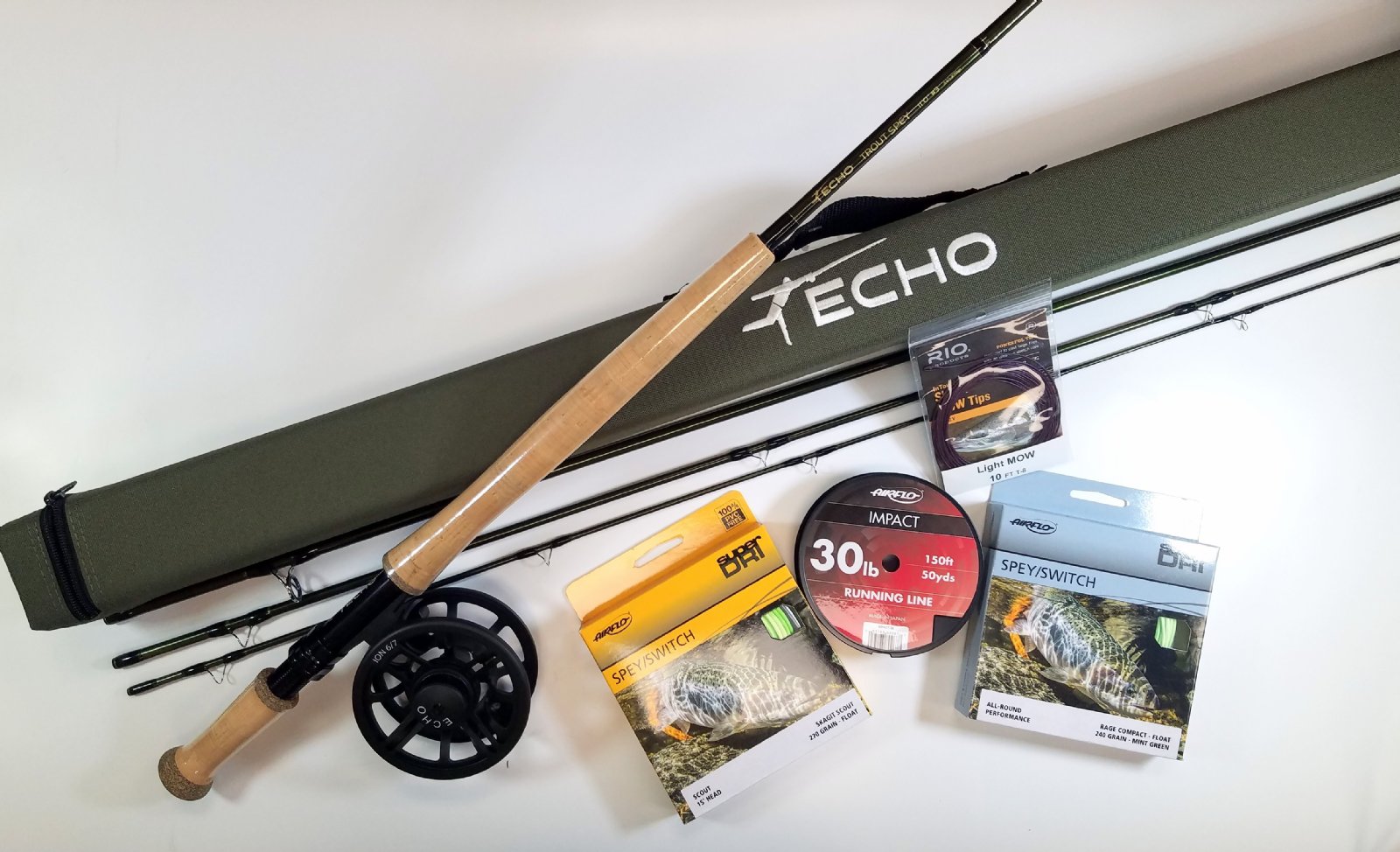 echo spey rods