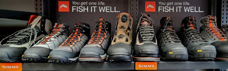 Simms Wading Boots & Wading Shoes