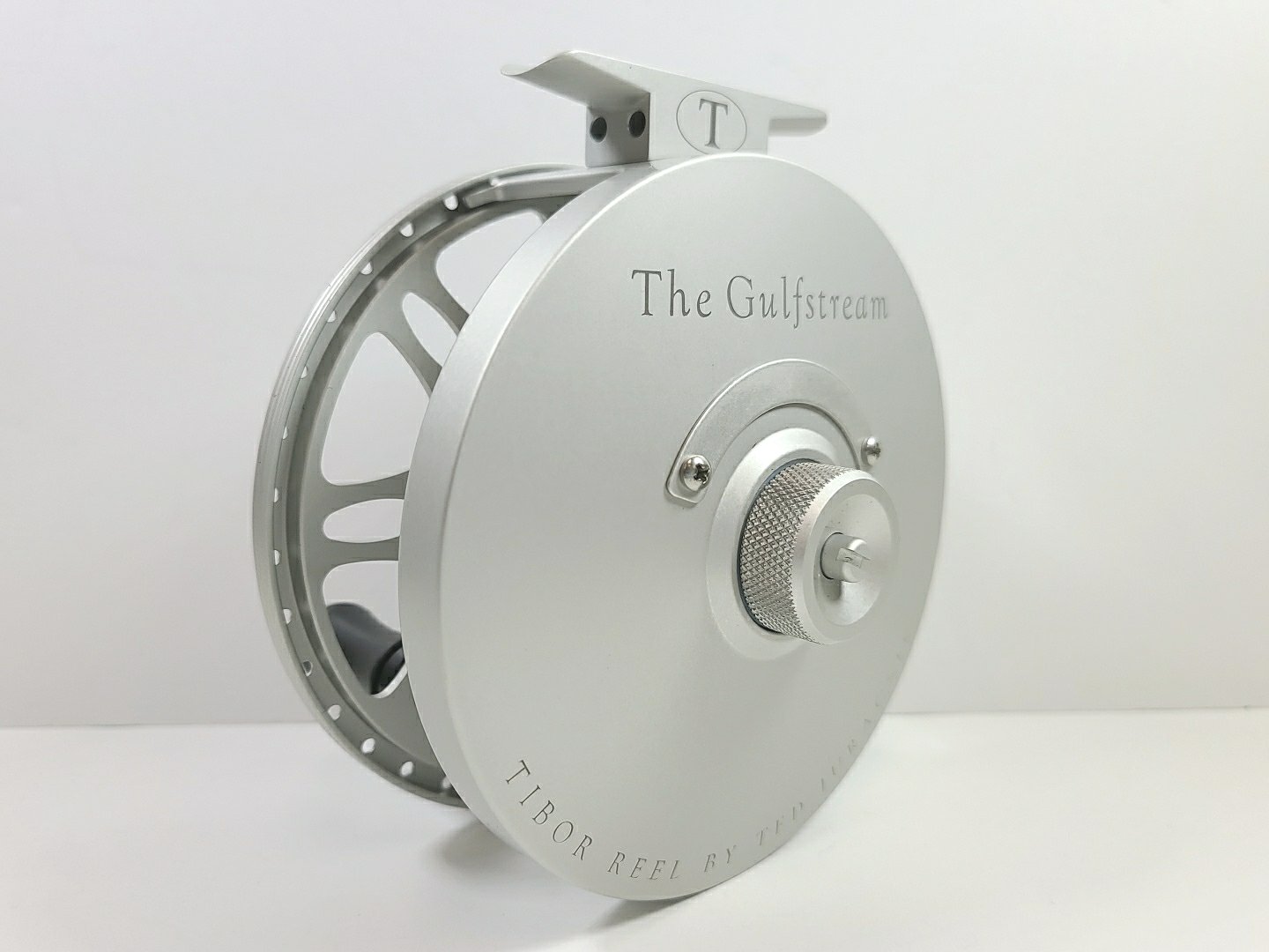 Tibor Gulfstream Fly Reel - Frost Silver - Free Fly Line - In Stock